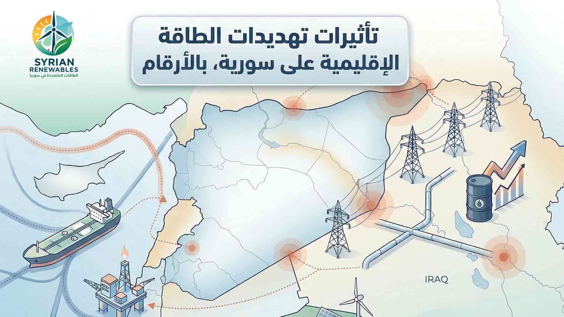 تأثير التصعيد الإقليمي على قطاع الطاقة في سورية بالأرقام
