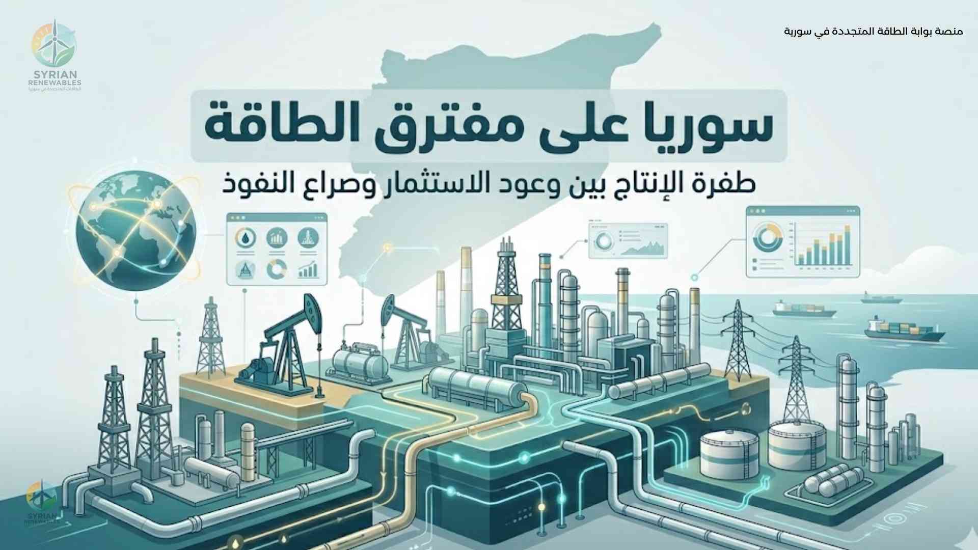 سوريا تعيد رسم خريطة الطاقة: استثمارات أمريكية ضخمة، وطموحات بإنتاج 800 ألف برميل، وصراع نفوذ خفي